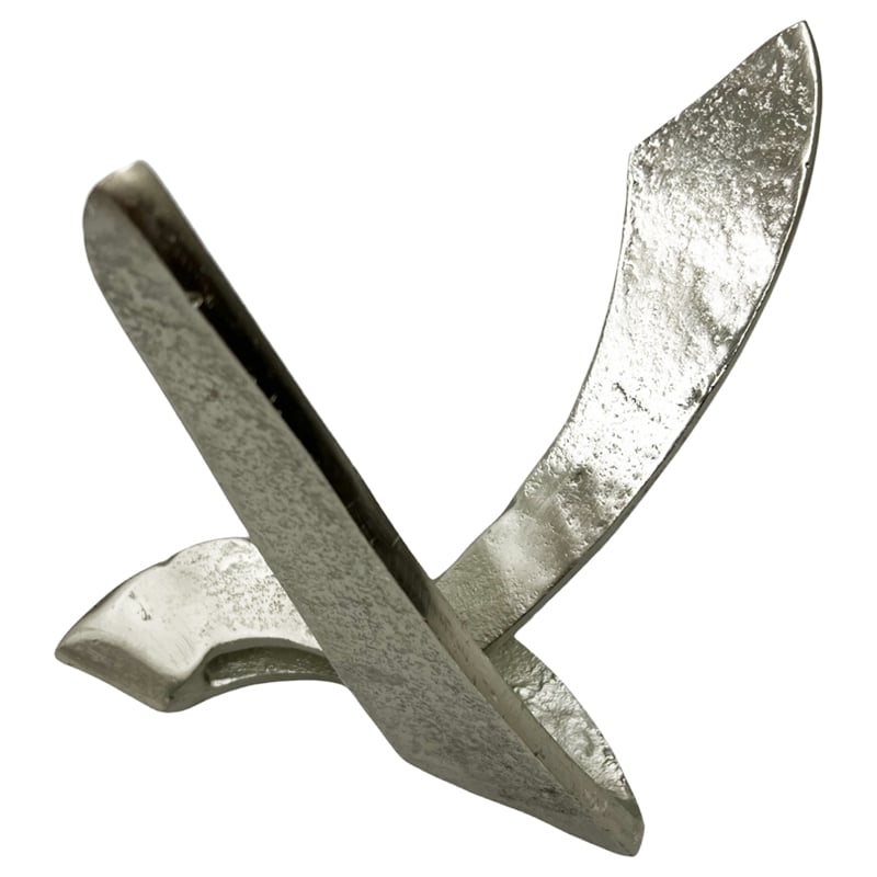 Bergamo Art 9 Inch Tall Decorative Handmade Aluminum Abstract Sculpture