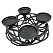 Bergamo Art 12 Inch Decorative Handmade Aluminum Modern T-Light Candle holder