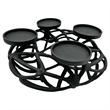 Bergamo Art 12 Inch Decorative Handmade Aluminum Modern T-Light Candle holder