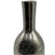 Bergamo Art 12 Inch Tall Decorative Handmade Aluminum Bottle Flower Vase
