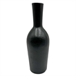 Bergamo Art 12 Inch Tall Decorative Handmade Aluminum Bottle Flower Vase