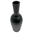 Bergamo Art 12 Inch Tall Decorative Handmade Aluminum Bottle Flower Vase