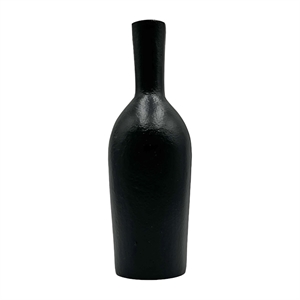 Bergamo Art 12 Inch Tall Decorative Handmade Aluminum Bottle Flower Vase