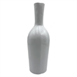 Bergamo Art 12 Inch Tall Decorative Handmade Aluminum Bottle Flower Vase