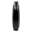 Bergamo Art 15 Inch Tall Decorative Handmade Aluminum Round Flower Vase