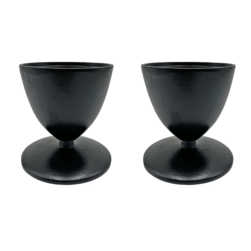 Bergamo Art Decorative Handmade Aluminum Modern Candle holder Set of 2
