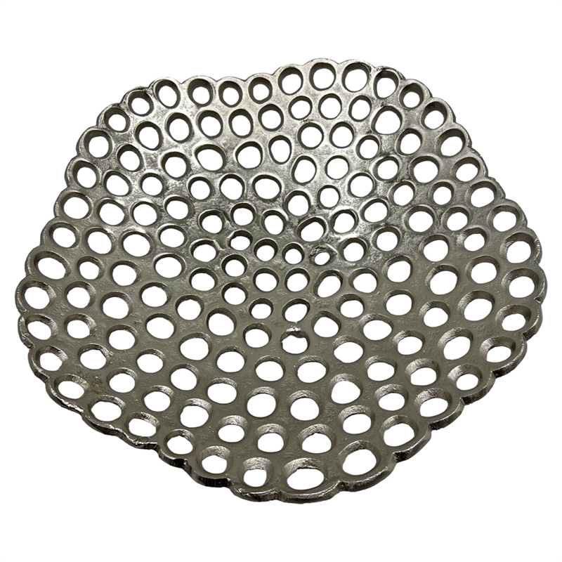 Bergamo Art Set of 2 Decorative Handmade Aluminum Pentagon Bowl