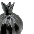 Bergamo Art 6 Inch Tall Decorative Handmade Aluminum Pomegranate Flower Vase