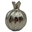 Bergamo Art 6 Inch Tall Decorative Handmade Aluminum Pomegranate Flower Vase