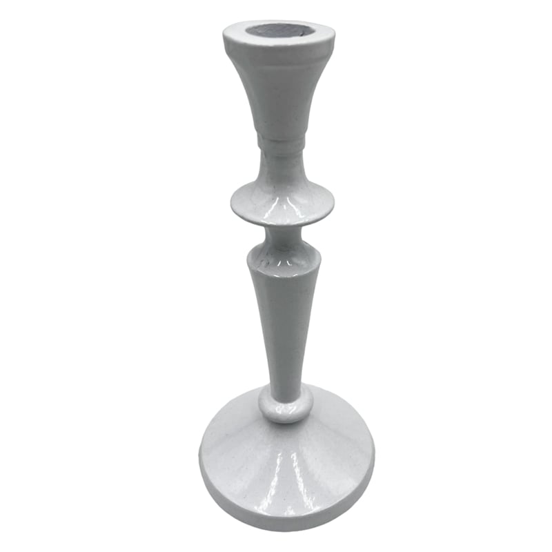 Bergamo Art 8 Inch Decorative Handmade Aluminum Artistic Candle holder Set of 2