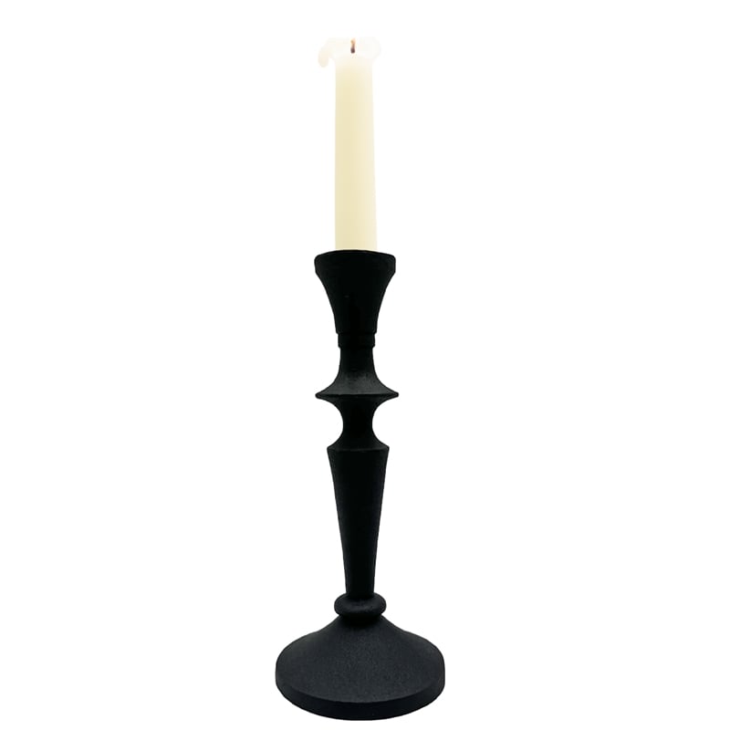 Bergamo Art 8 Inch Decorative Handmade Aluminum Artistic Candle holder Set of 2