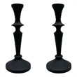 Bergamo Art 8 Inch Decorative Handmade Aluminum Artistic Candle holder Set of 2