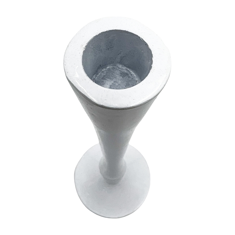 Bergamo Art 10 Inch Decorative Handmade Aluminum Stylish Candle holder Set of 2