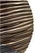 Bergamo Art 12 Inch Tall Brown and Gray Ceramic Vase