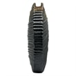 Bergamo Art 12 Inch Tall Brown and Gray Ceramic Vase