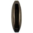 Bergamo Art 12 Inch Tall Brown and Gray Ceramic Vase