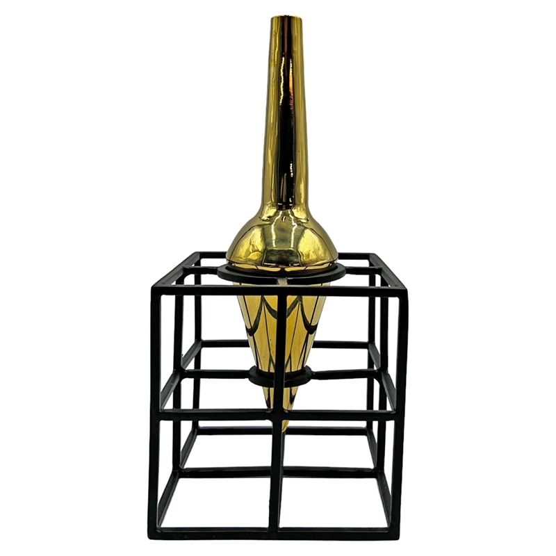 Bergamo Art 9 Inch Tall Amphora Cage Vase for Flowers