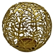 Bergamo Art 6 Inch High Fir Leaf Tea-light Holder