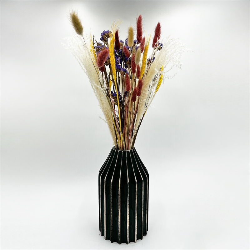 Bergamo Art 10 Inch High Real Preserved Mixed Bouquets Mix 4 in Small