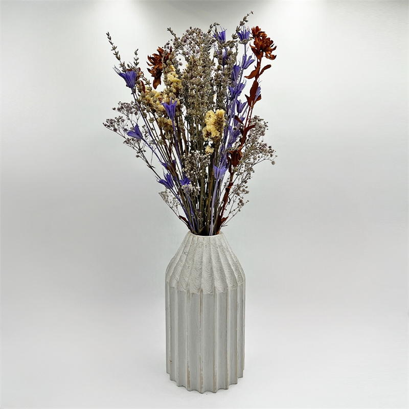 Bergamo Art 10 Inch High Real Preserved Mixed Bouquets Mix 7 in Small