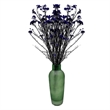 Bergamo Art Bundle of 4 Preserved Millet Rice Flower in Purple