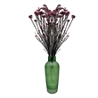 Bergamo Art Bundle of 4 Preserved Millet Rice Flower in TaroPurple