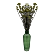 Bergamo Art Bundle of 4 Preserved Millet Rice Flower in Yellow Green