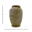 Set of Decorative Wood Vase in Brown with Real Preserved Mixed Bouquets