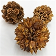 Handmade Preserved Topiary Balls Set of 9 Decorative Floral Orbs
