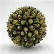 Handmade Preserved Topiary Balls Set of 9 Decorative Floral Orbs