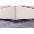 U-Shape Chenille Sectional Sofa with Dual Chaise Beige