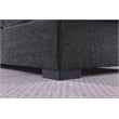 U-Shape Chenille Sectional Sofa with Dual Chaise Gray