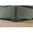 U-Shape Chenille Sectional Sofa with Dual Chaise Green