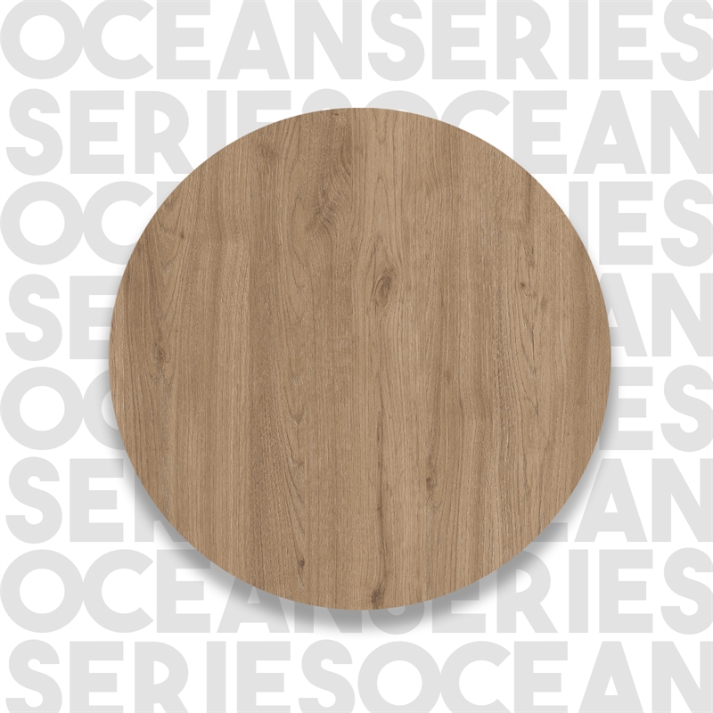 Ocean Double Sideboard Table and Storage 3 Doors OAK Color Multi Purpose Cabinet