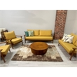 Batamex Home Solid Wood Handmade Round Coffee Table