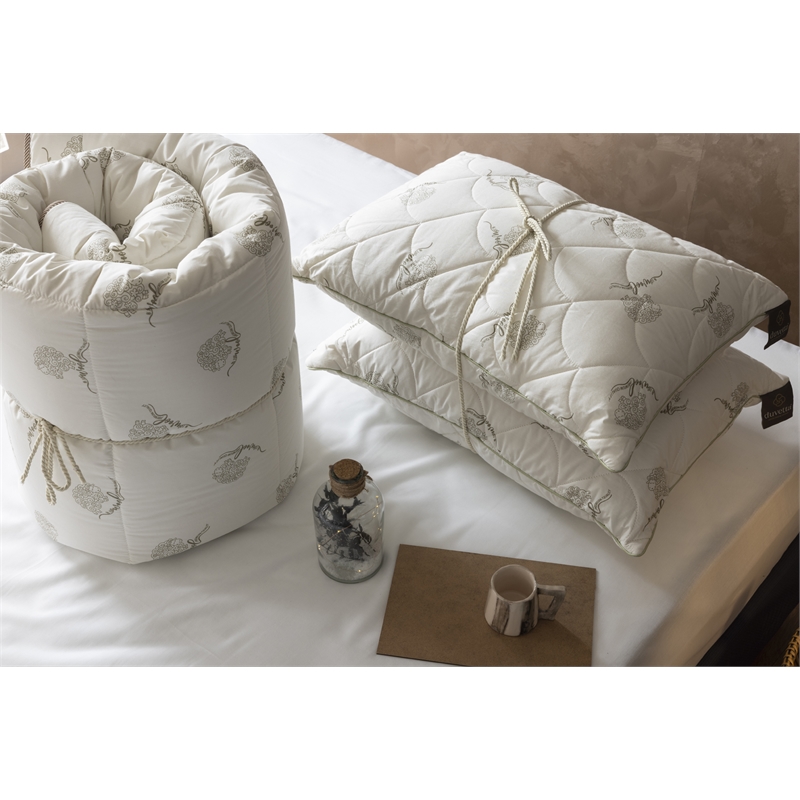 Duvetta 100 Wool Comforter with Cotton Fabric Cover New Zealand Wool Twin Size