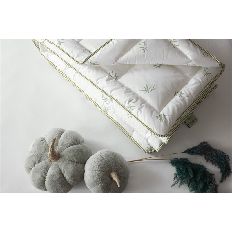 Duvetta Bamboo Comforter with Cotton Fabric Cover All Season Duvet Twin