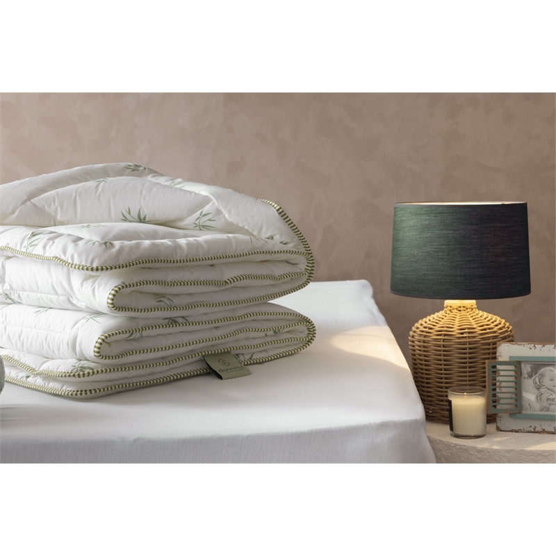 Duvetta Bamboo Comforter with Cotton Fabric Cover All Season Duvet Twin