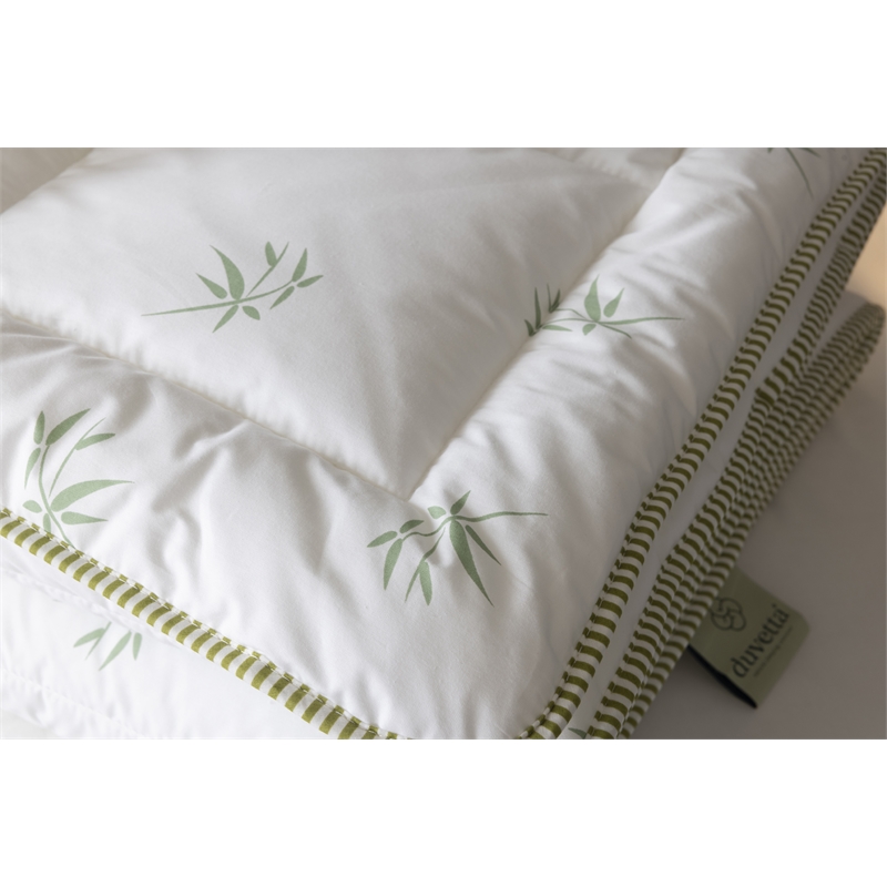 Duvetta Bamboo Comforter with Cotton Fabric Cover All Season Duvet Twin