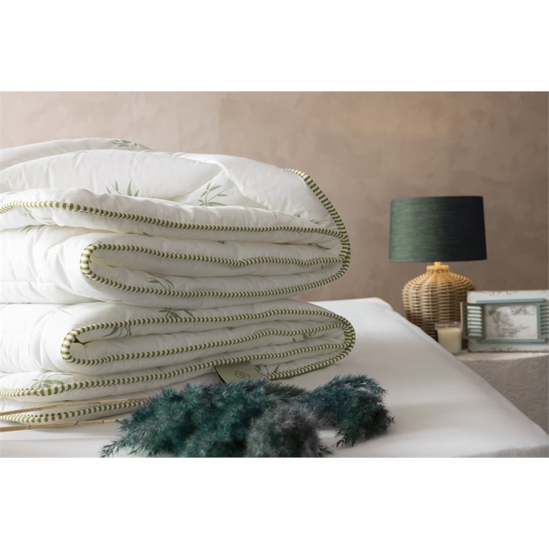 Duvetta Bamboo Comforter with Cotton Fabric Cover All Season Duvet Queen