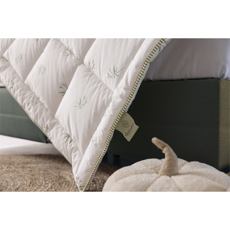 Duvetta Bamboo Comforter with Cotton Fabric Cover All Season Duvet King Size