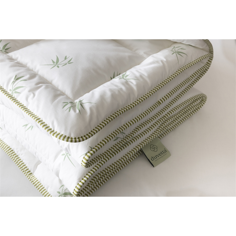 Duvetta Bamboo Comforter with Cotton Fabric Cover All Season Duvet King Size