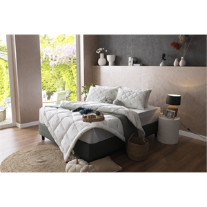 Duvetta Bamboo Comforter with Cotton Fabric Cover All Season Duvet King Size