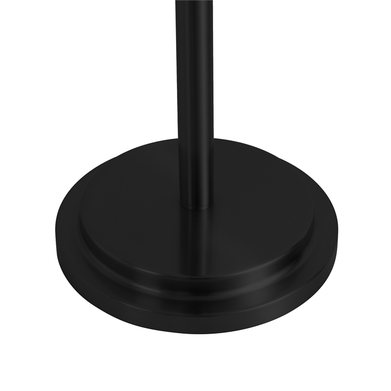 Luxe Floor Stand Touchless Hand Sanitizer Dispenser - 54 Matte Black
