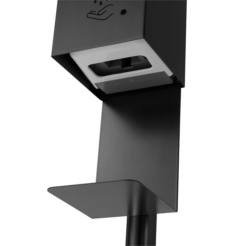 Luxe Floor Stand Touchless Hand Sanitizer Dispenser - 54 Matte Black