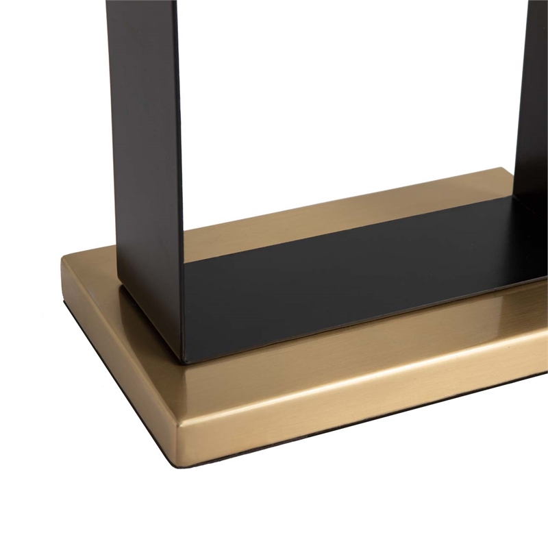 Luxe Tabletop Touchless Hand Sanitizer Dispenser - 21 Brushed Brass