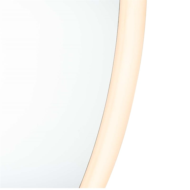 Aurora 36 Inch Round Backlit LED Wall Mirror