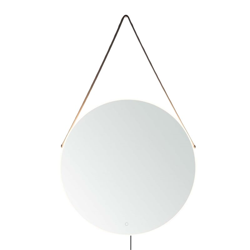 Aurora 36 Inch Round Backlit LED Wall Mirror
