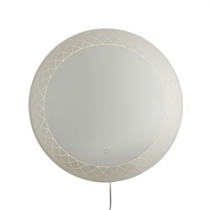 Interlace Backlit LED Mirror 28 Chrome