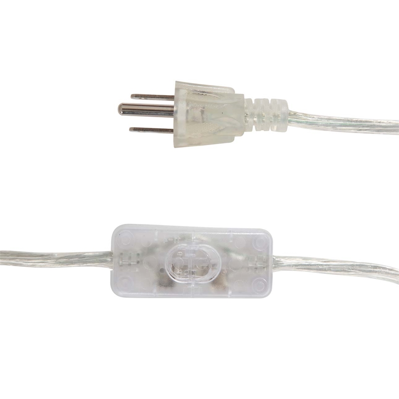 Carnival 36 Round LED Infinity Wall Mirror Brushed Brass Inline on/off